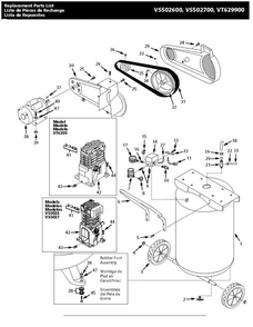Part Location Diagram of MC037100SJ Campbell Hausfeld Electric Motor 120/240v 56fr